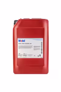 روغن گیربکس DTE 10 EXCEL 46 20 لیتری با کارایی بالا هیدرولیک سازگار موبیل اورحینال Mobil