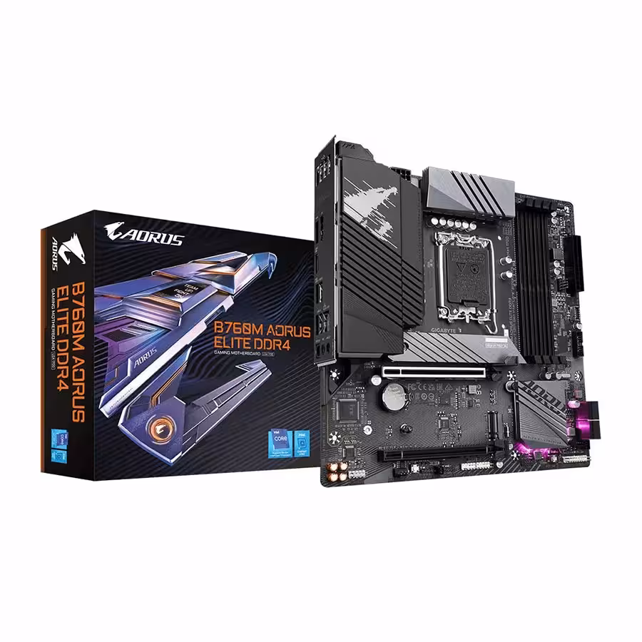 مادربرد گیگابایت B760M AORUS ELITE DDR4