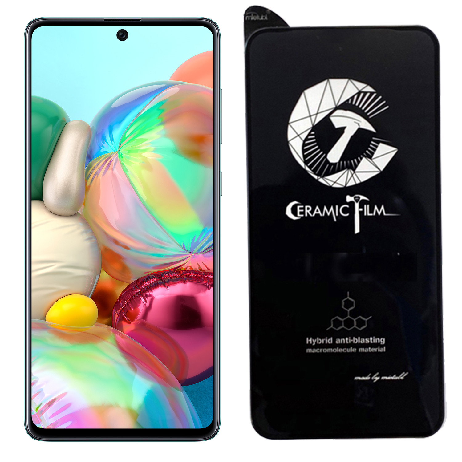 محافظ صفحه نمایش  نانو سرامیکی گوشی سامسونگ مدل A71/M51/M62/Note10lite/S10lite