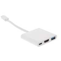 تبدیل TYPE-C TO HDMI USB TYPE-C کمبو - یاسین کامپیوتر