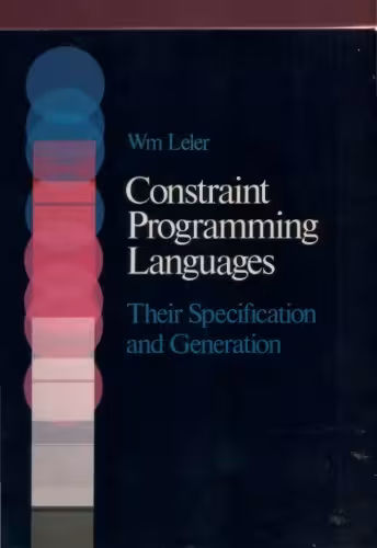 خرید و دانلود نسخه کامل کتاب Constraint Programming Languages: Their Specification and Generation