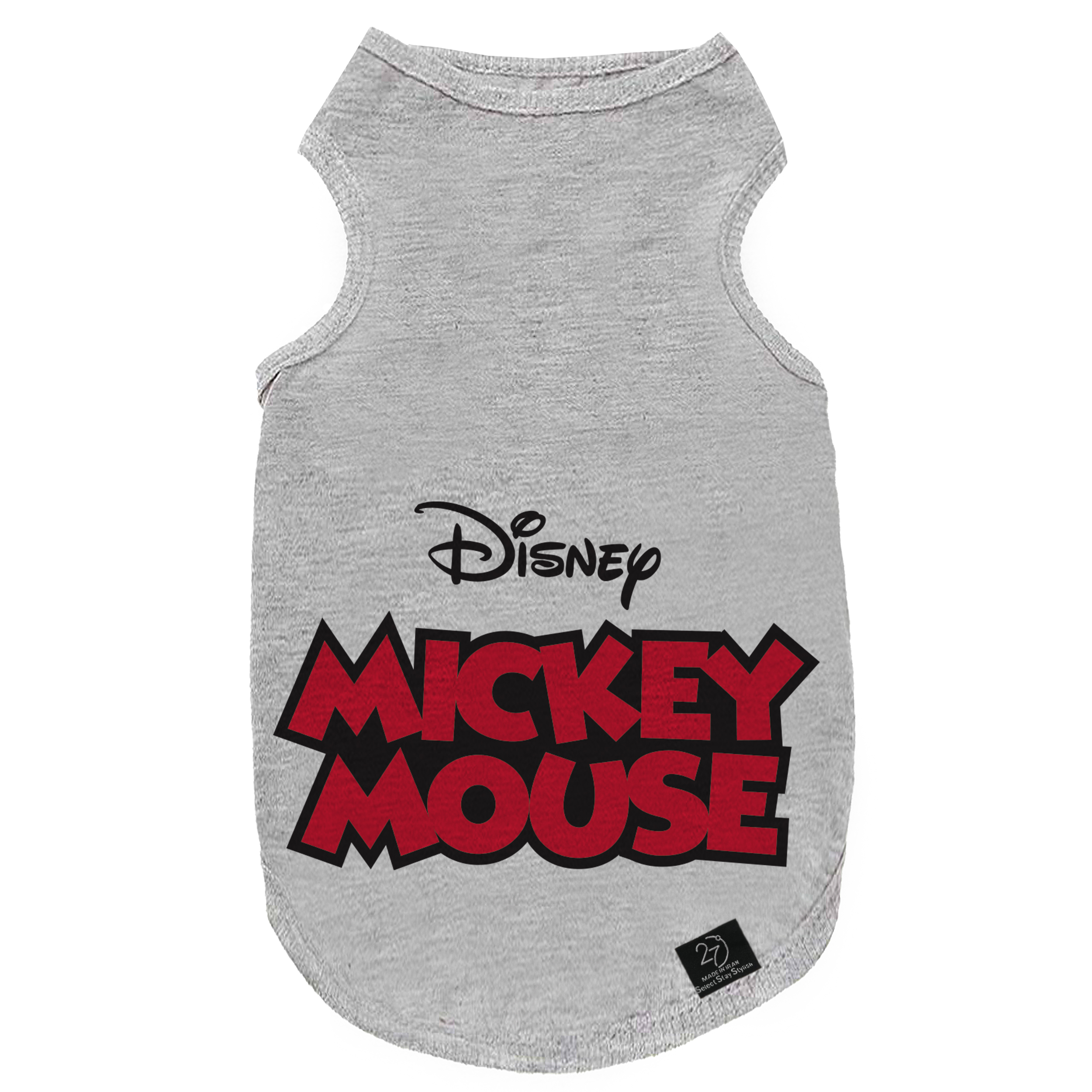 لباس سگ و گربه 27 طرح Micky Mouse کد MH863 سایز M