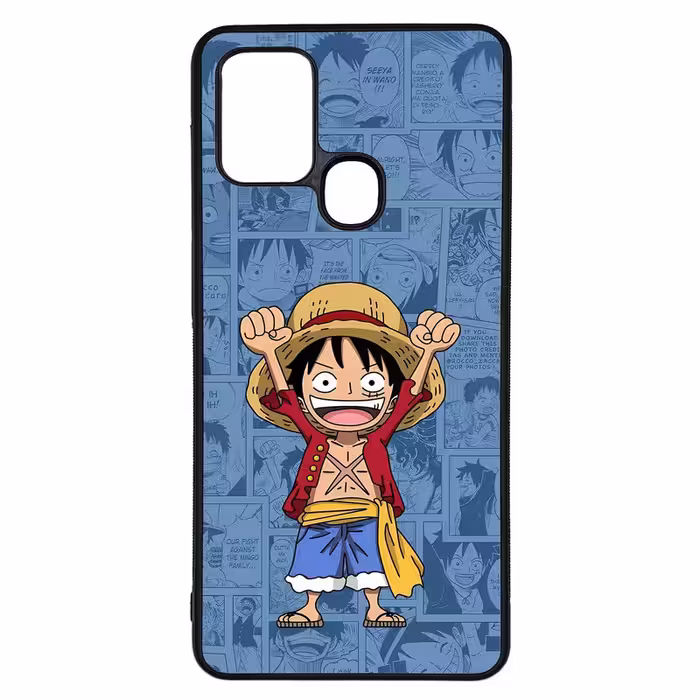 کاور طرح انیمه لوفی کد G-156 مناسب برای گوشی موبایل سامسونگ Galaxy A21s | دیجی قاب دونی