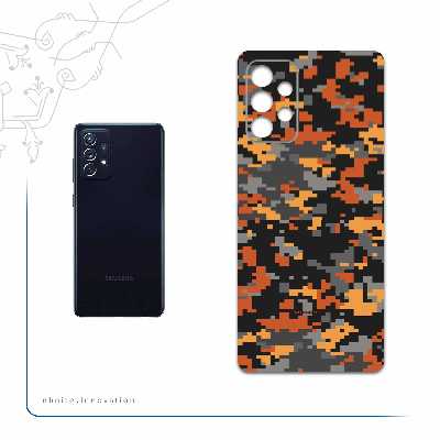 برچسب پوششی ماهوت مدل Army-Autumn-pixel مناسب برای گوشی موبایل سامسونگ Galaxy A72