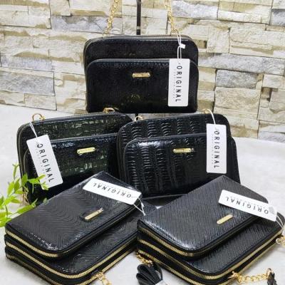 کیف پاسپورتی مجلسی سایز بزرگ سه زیپ