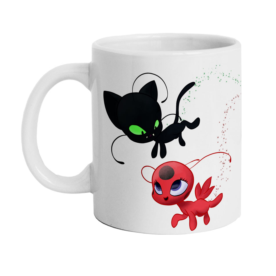 ماگ دارلی طرح دخترکفشدوزکی مدل MG2422