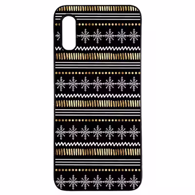 کاور طرح خط خطی و برف کد 1105410943141 مناسب برای گوشی موبایل سامسونگ galaxy a50