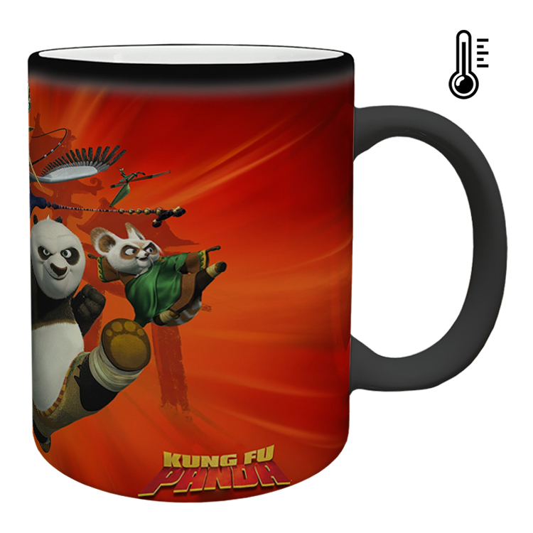 ماگ حرارتی مدل پاندا کونگ فو کار کد 9