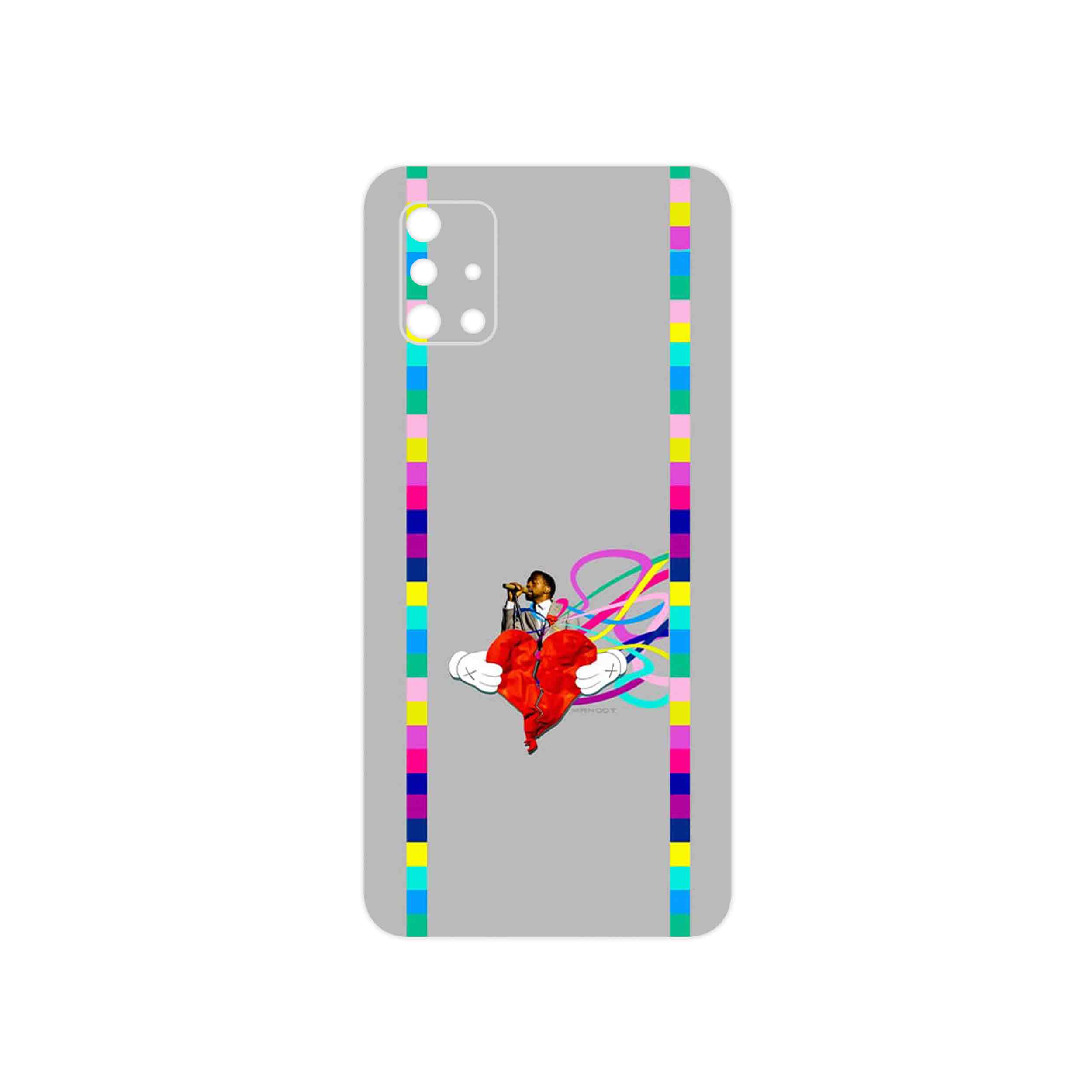 برچسب پوششی ماهوت مدل Collage of Heartbreak مناسب برای گوشی موبایل سامسونگ Galaxy A51