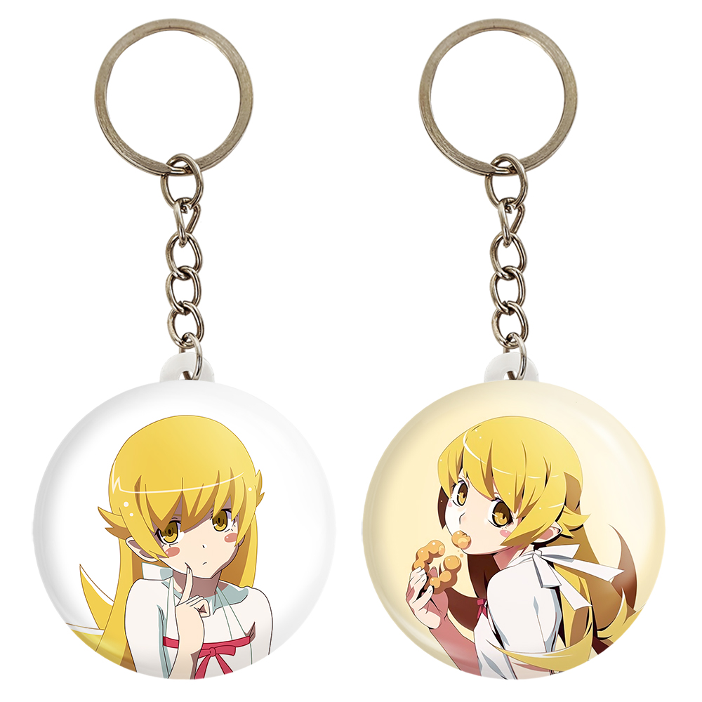 جاکلیدی خندالو مدل شینوبو اوشینو انیمه مونوگاتاری کد 1620616215 مجموعه 2 عددی