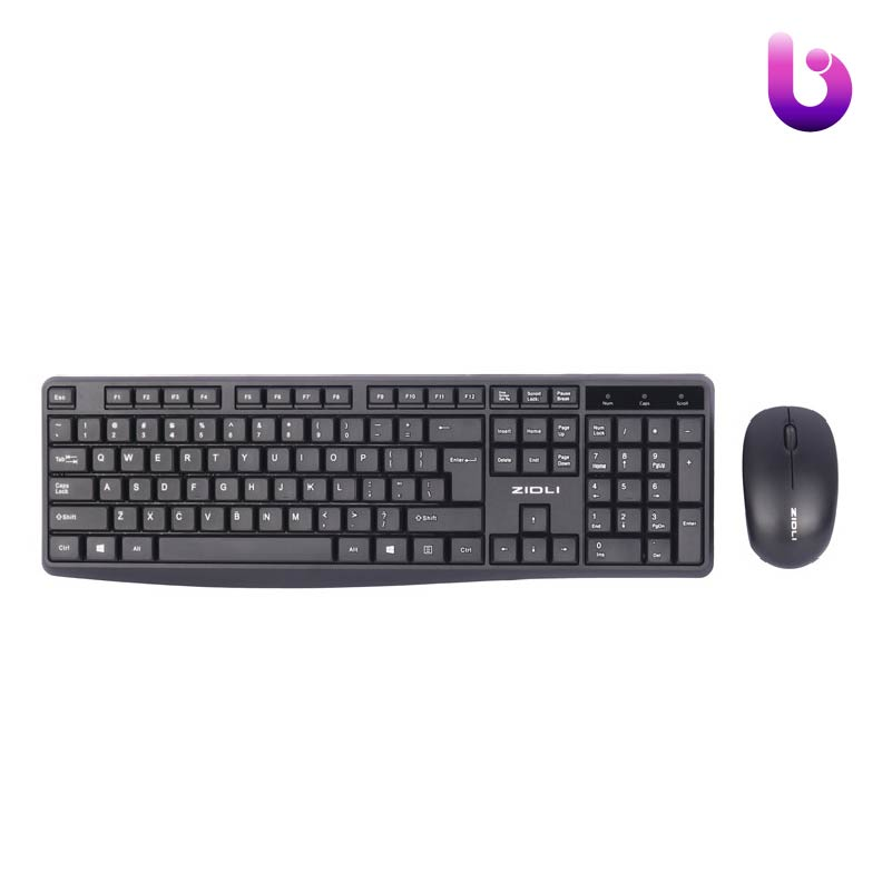 موس و کیبورد بی سیم Zidli KM60