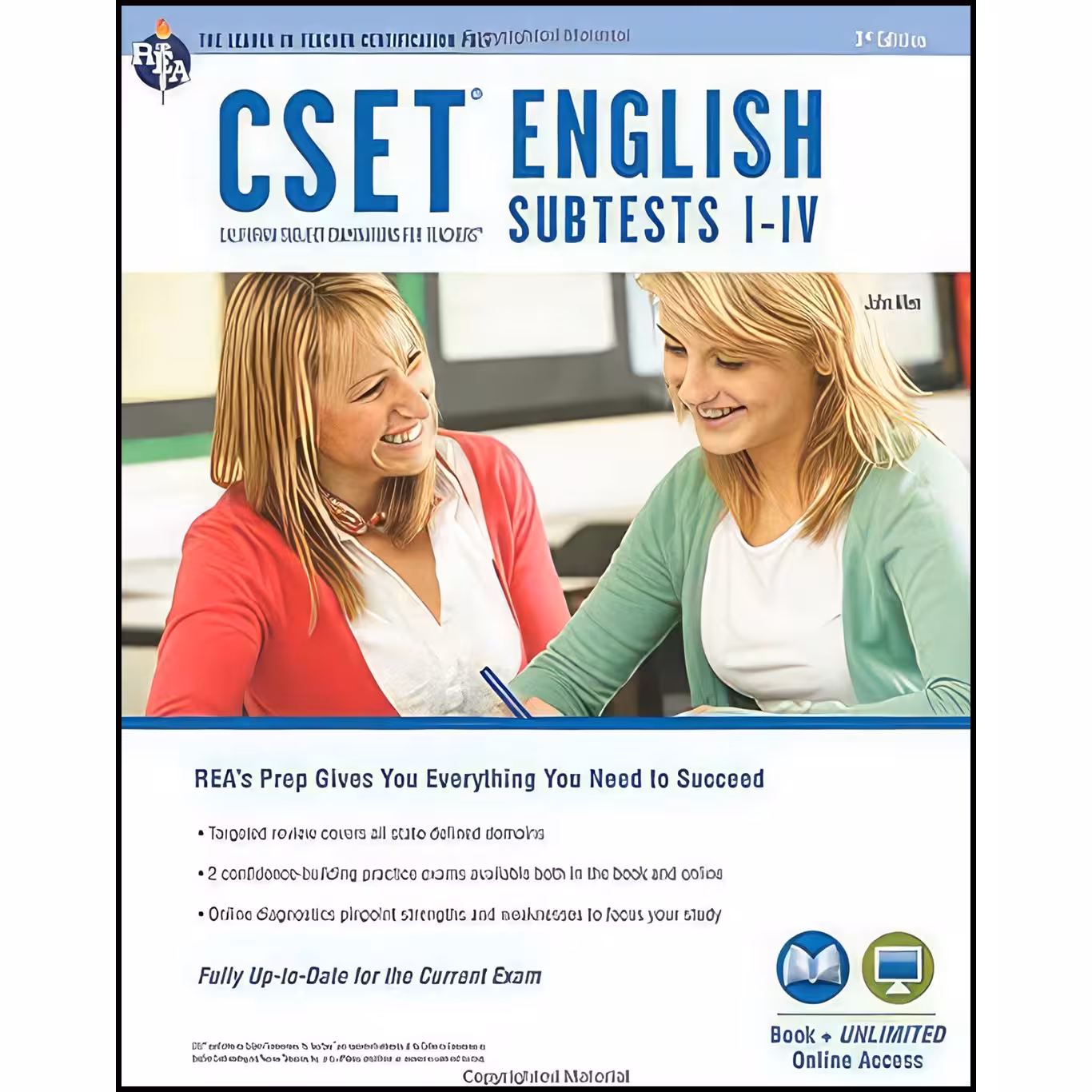 کتاب زبان اصلی CSET English Subtests IIV Book  Online  اثر John Allen