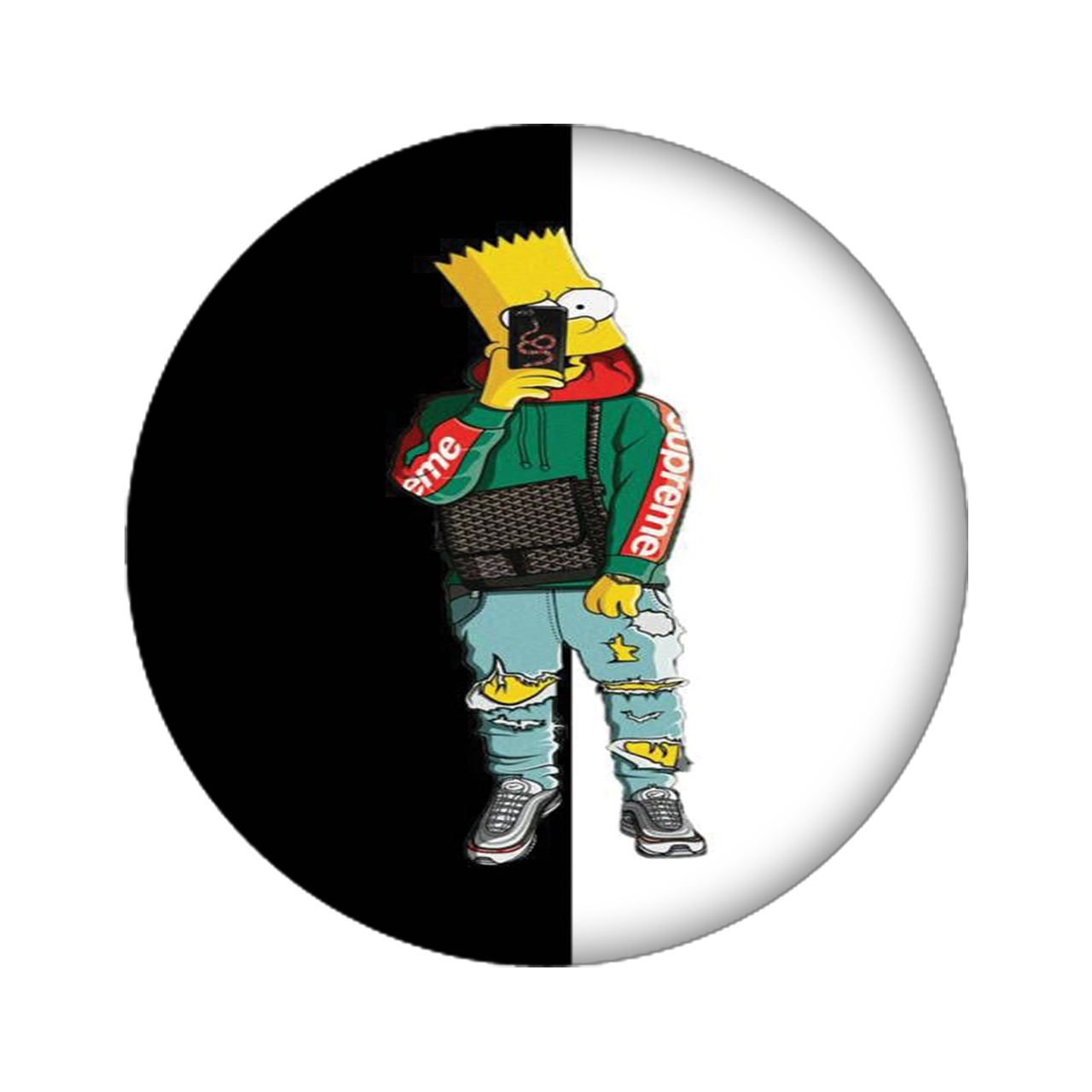 زیر لیوانی مدل سیمسون ها کد 748