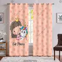 پرده سه بعدی طرح عروسکی برای اتاق دختر WA-2405