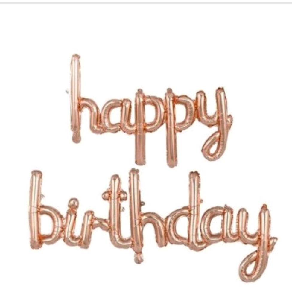 بادکنک فویلی هپی برسدی