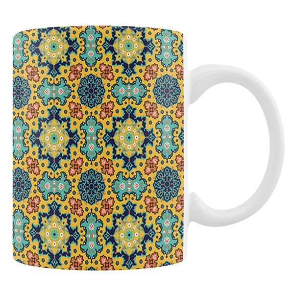 ماگ مدل کاشی کاری اسلیمی 5