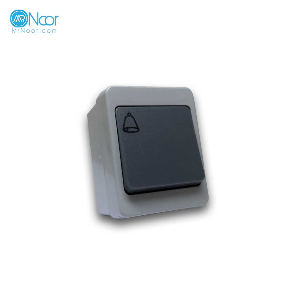 کلید زنگ روکار طرح برکه پارت الکتریک 75 - مستر نور