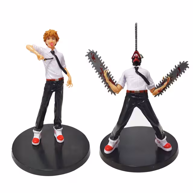 فیگور مدل مرد اره ای Chainsaw Man مجموعه 2 عددی