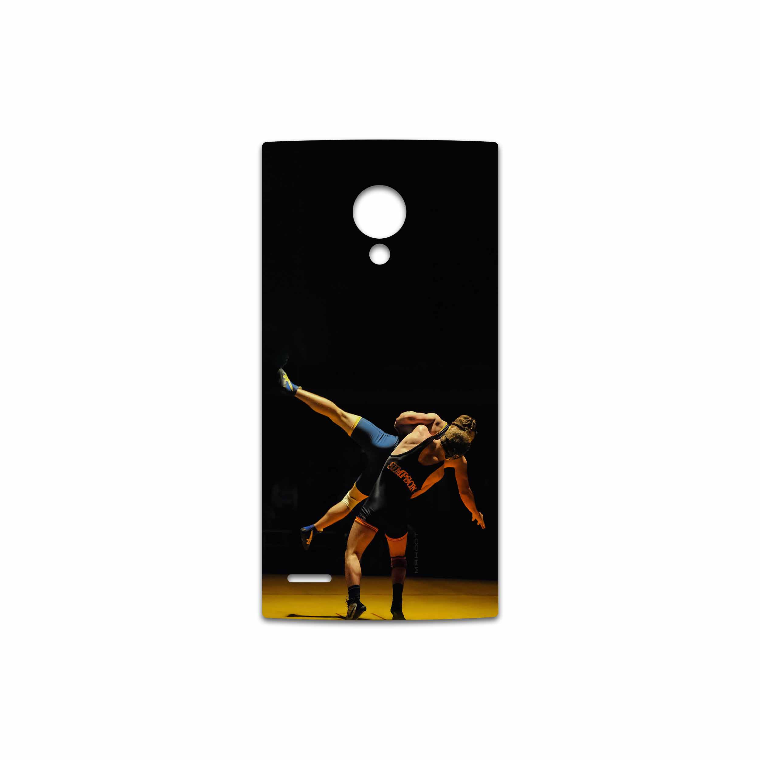 برچسب پوششی ماهوت مدل Wrestling مناسب برای گوشی موبایل ال جی FX0 Firefox