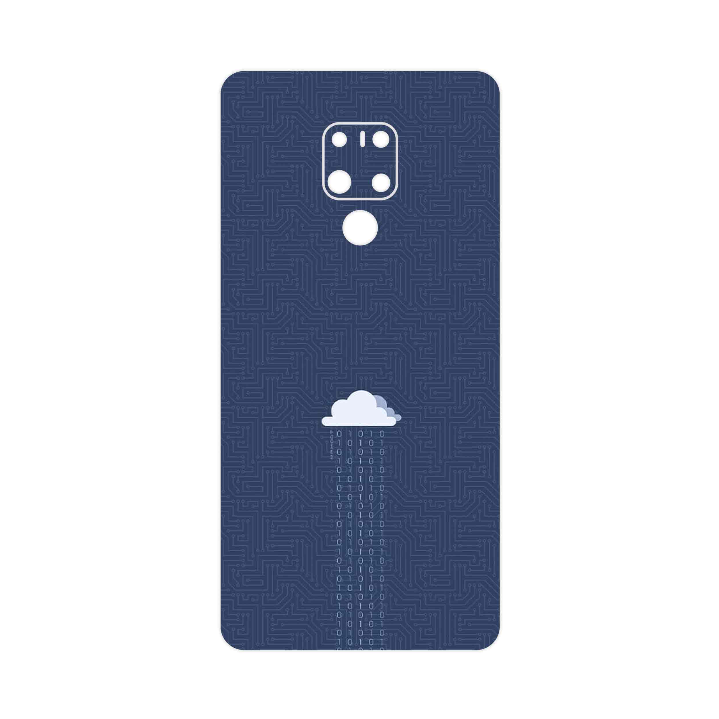 برچسب پوششی ماهوت مدل Minimal Data Cloud مناسب برای گوشی موبایل هوآوی Mate 20 X