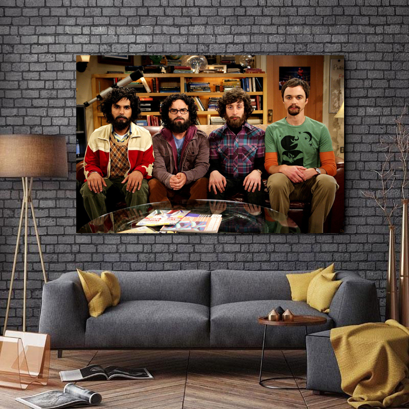 تابلو شاسی طرح سینما مدل Big Bang Theory کد A189
