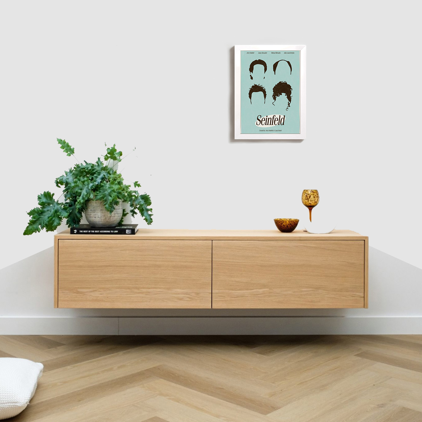 تابلو مدل سریال ساینفلد seinfeld W484
