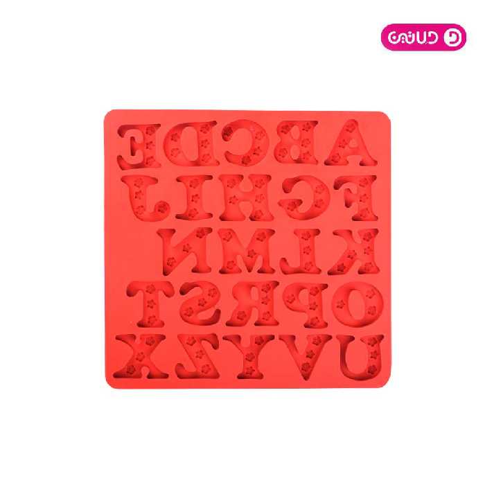 مالد سیلیکونی حروف انگلیسی گلدار m3022