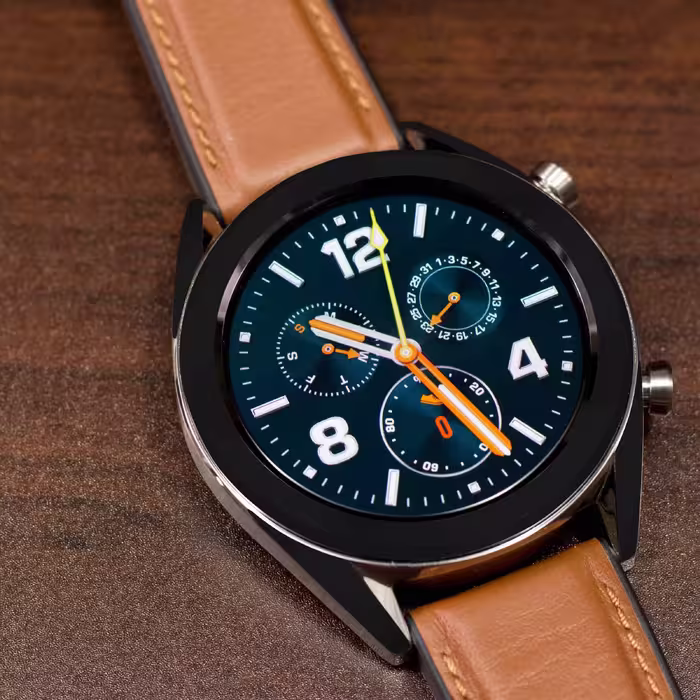 برچسب ماهوت طرح Matte-Black مناسب برای ساعت هوشمند هوآوی Watch GT