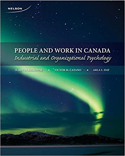 خرید و دانلود نسخه کامل کتاب People and Work in Canada: Industrial and Organizational Psychology - PDF