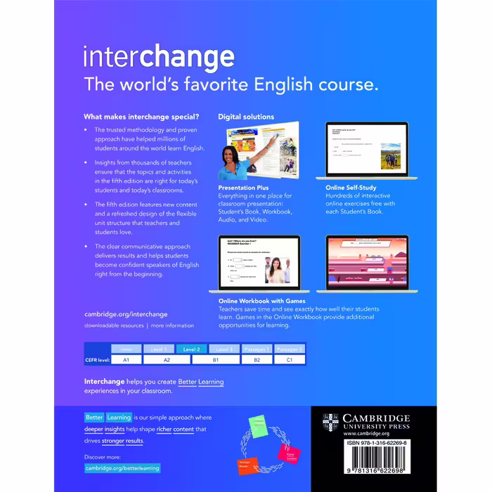 کتاب Interchange 2 اثر جمعی از نویسندگان انتشارات Cambridge