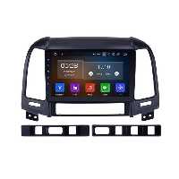 مانیتور اندروید سانتافه 2010 برند تهران تیونینگ مدل TT 821 سیم کارت خور