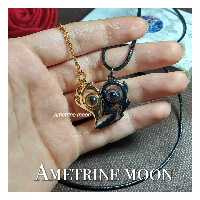 گردنبند ست  قلب دوستت دارم به صد زبان دنیا مگنتی همراه زنجیر و باکس