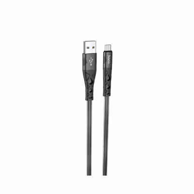 کابل تبدیل USB به MICROUSB  هوکو مدل U105 ANTI TWIST طول 1.2 متر
