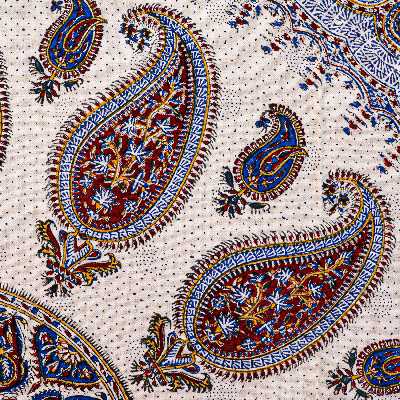 رومیزی قلمکار زابلیان طرح بته جقه کد 12bot