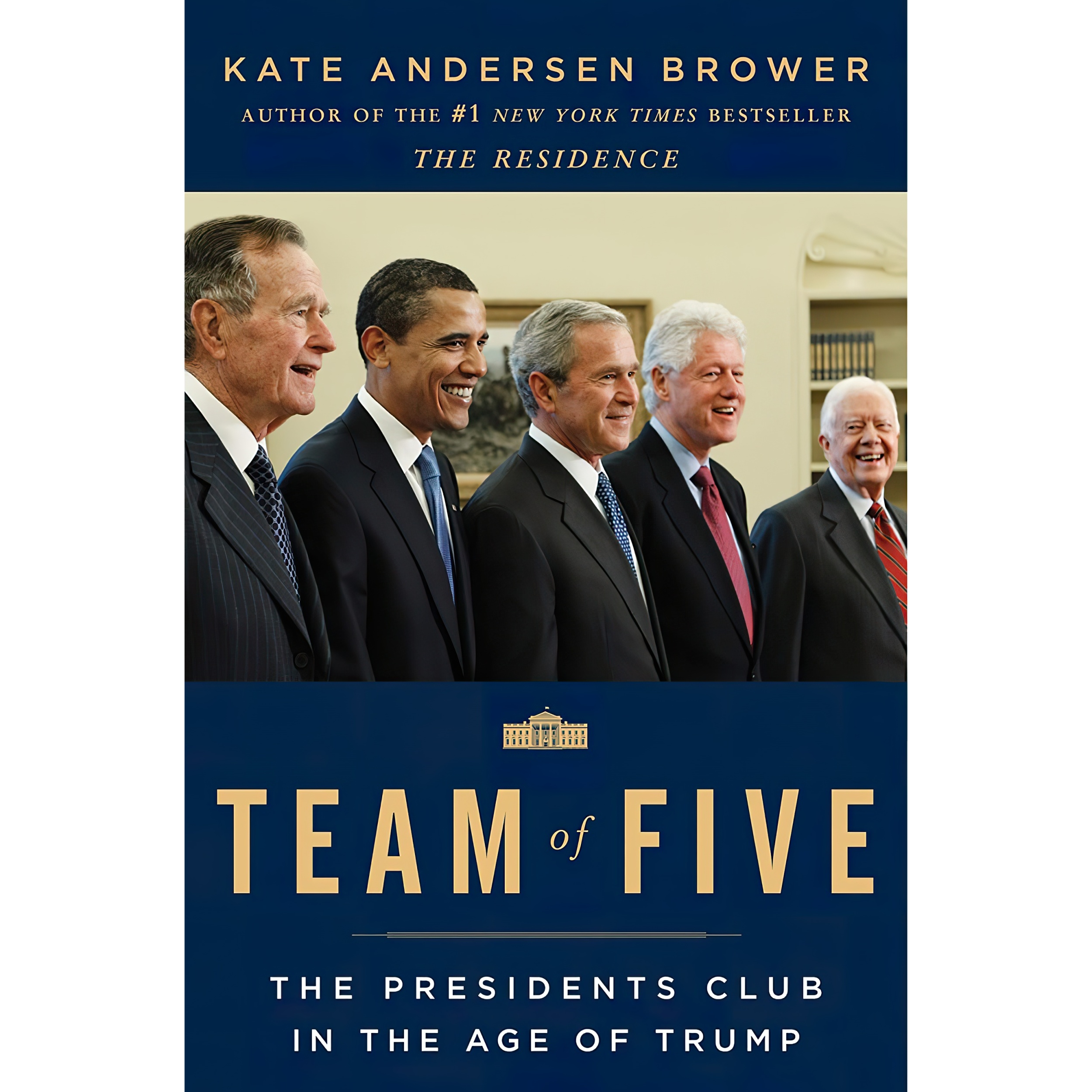 کتاب Team of Five اثر Kate Andersen Brower انتشارات Harper