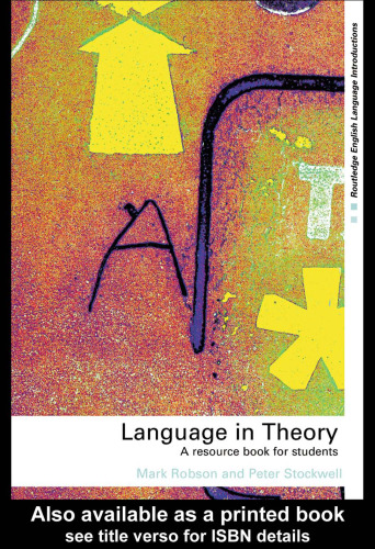 خرید و دانلود نسخه کامل کتاب Language in Theory: A Resource Book for Students