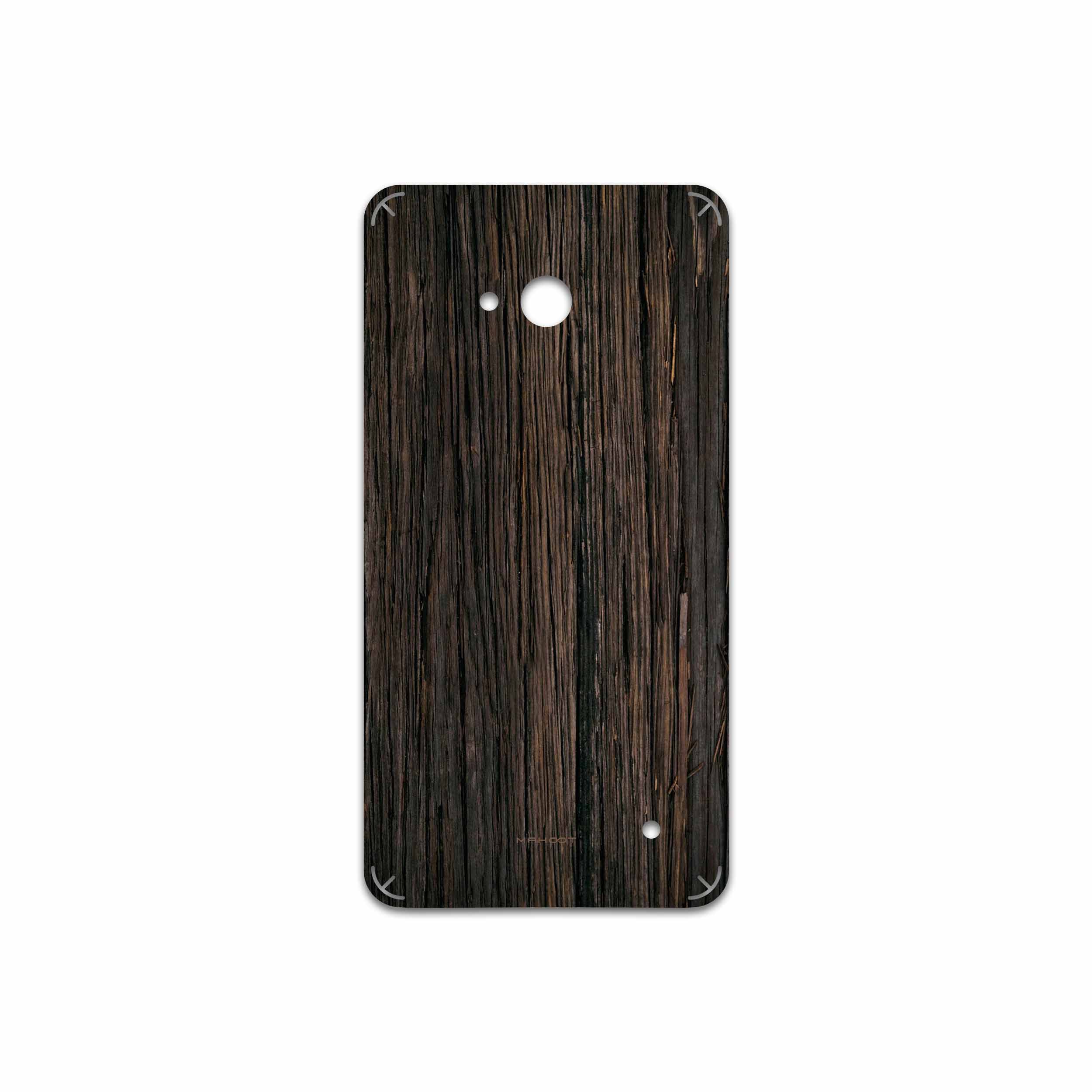 برچسب پوششی ماهوت مدل Burned Wood مناسب برای گوشی موبایل مایکروسافت Lumia 640