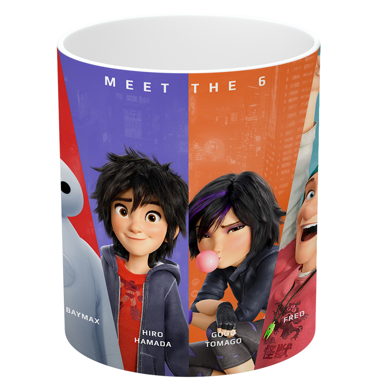 ماگ طرح big hero 6 مدل NI504