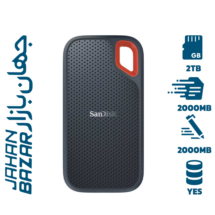 اس اس دی اکسترنال سن دیسک مدل Extreme ظرفیت 2 ترابایت