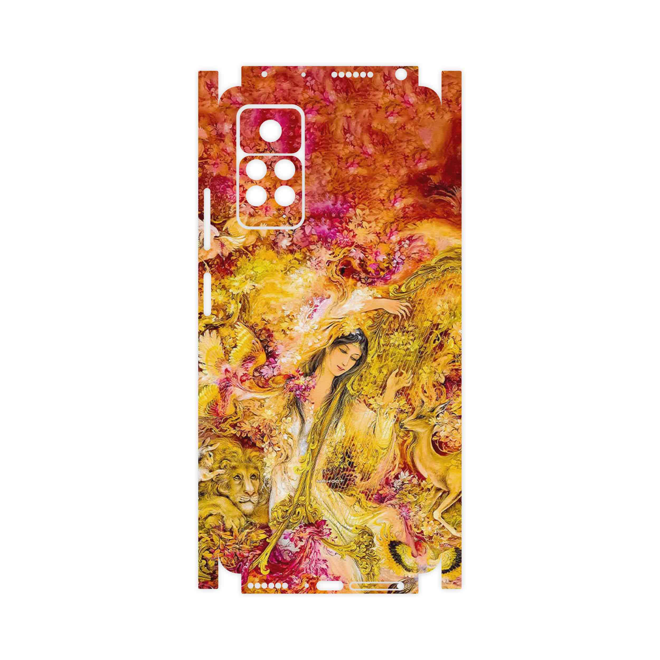 برچسب پوششی ماهوت مدل Persian miniature 1-FullSkin مناسب برای گوشی موبایل شیائومی Redmi Note 11 Pro