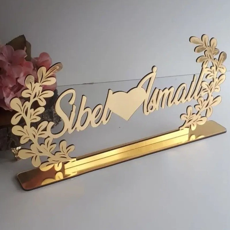 استند ازدواج و نامزدی،کد2،جنس مولتی استایل،دردورنگ طلایی و نقره ای،سایز 20 سانت