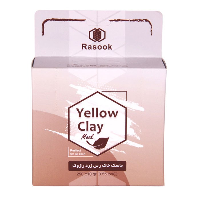 ماسک خاک رس زرد رازوک (شفاف کننده)