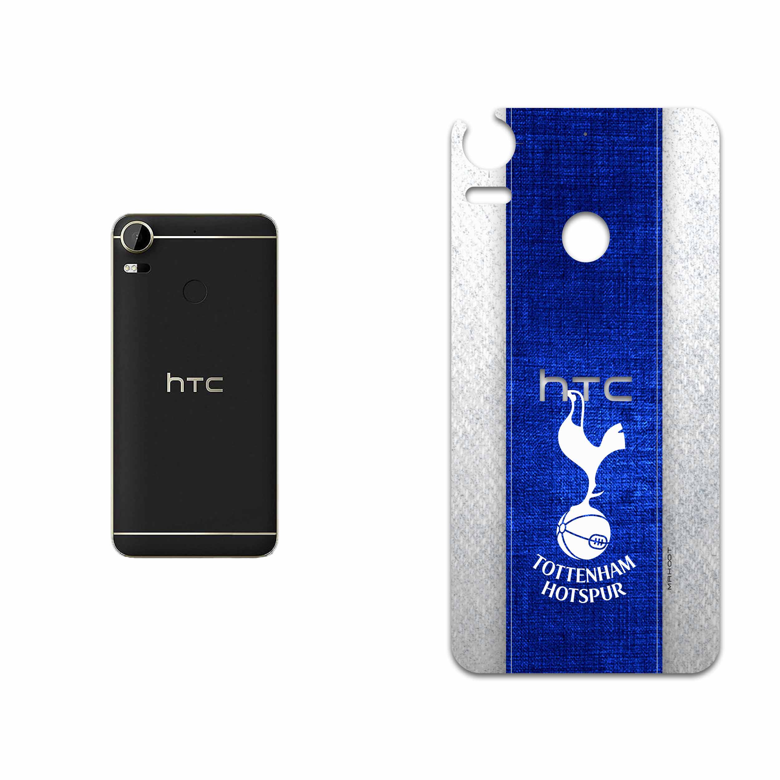 برچسب پوششی ماهوت مدل Tottenham Hotspur FC مناسب برای گوشی موبایل اچ تی سی Desire 10 Pro