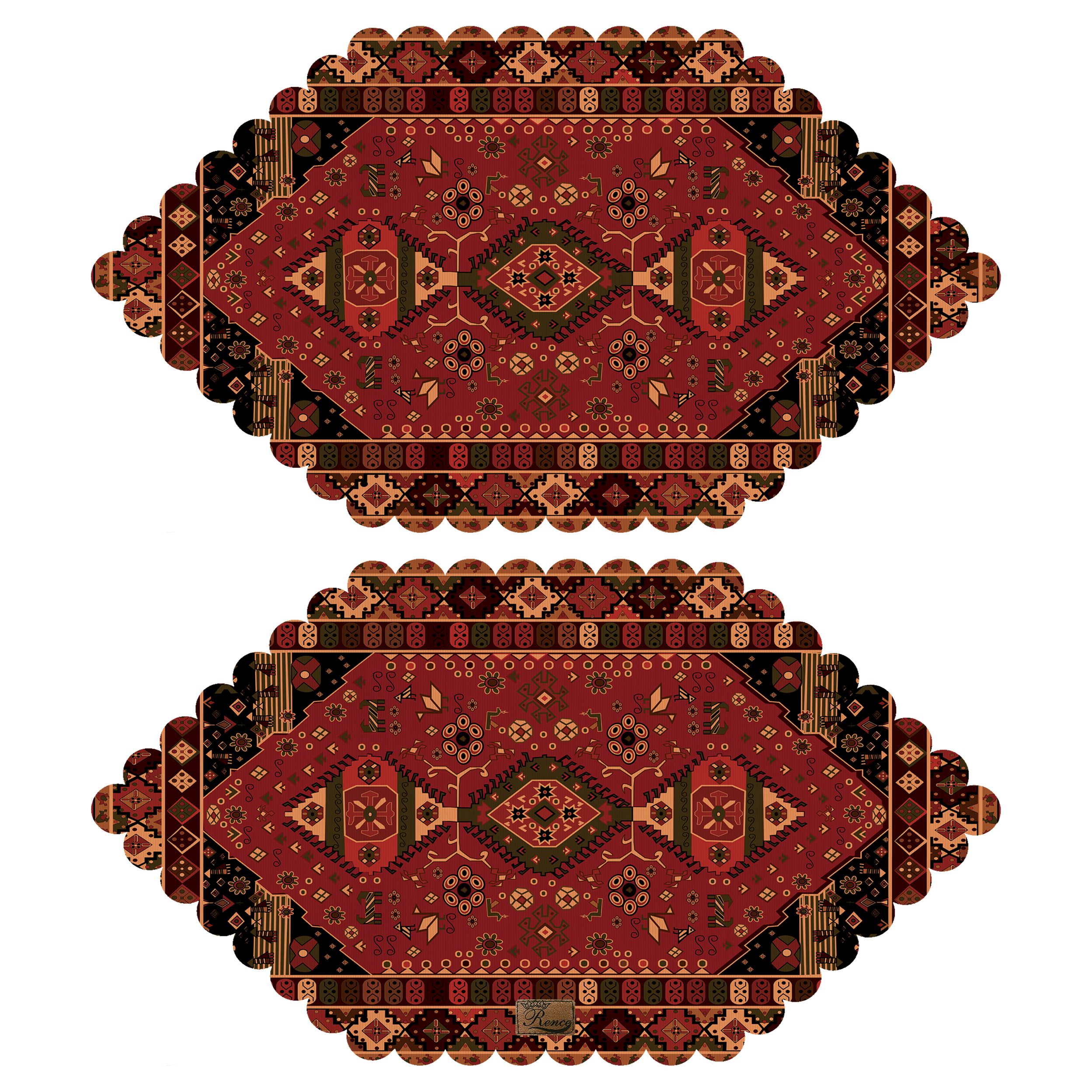 ست رومیزی 2 تکه رنس مدل TT5-42455