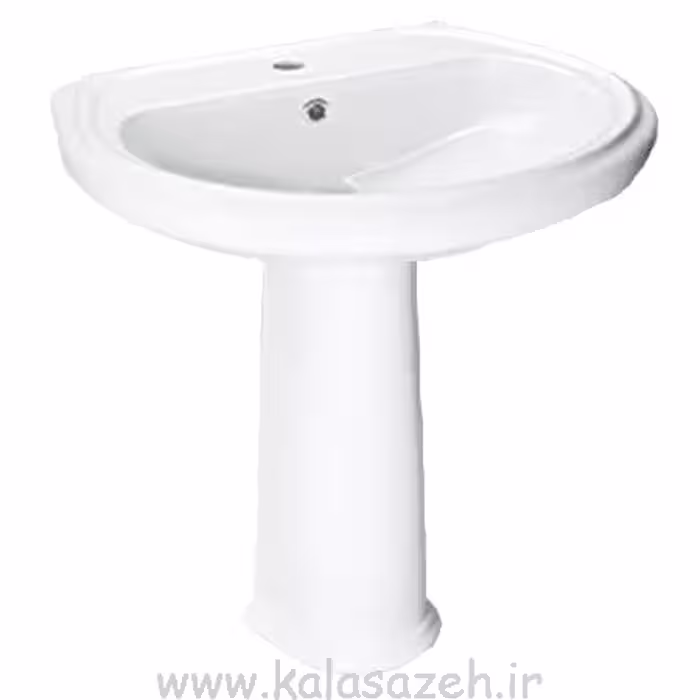روشویی چینی کرد مدل ژاسمین 45