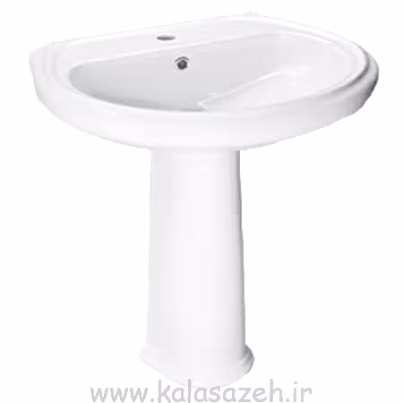 روشویی چینی کرد مدل ژاسمین 45