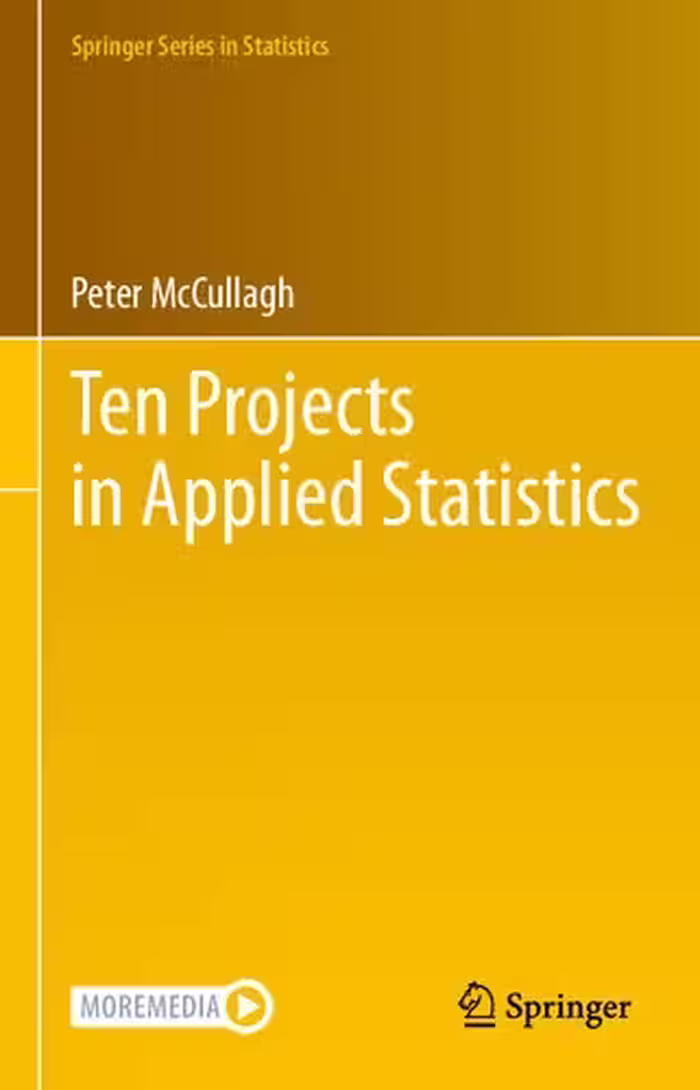 خرید و دانلود نسخه کامل کتاب Ten Projects in Applied Statistics - Pdf