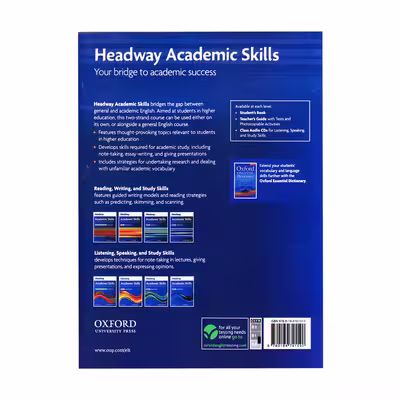 کتاب Headway Academic Skills Level 1 (Writing &amp; Reading) اثر Richard Harrison انتشارات آرماندیس