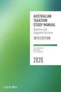 خرید و دانلود نسخه کامل کتاب Australian Taxation Study Manual 2020 (30th Edition) - pdf