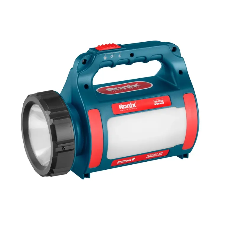 نور افکن شارژی 500 متر رونیکس کد محصول: RH-4230   گارانتی اصلی شرکت رونیکس